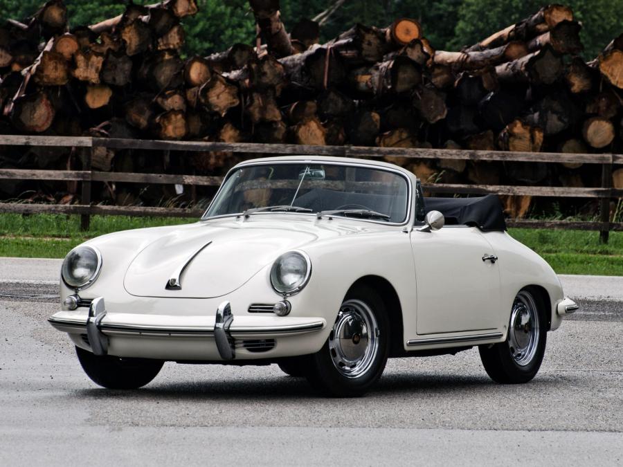  Porsche 356C 1600 Cabriolet 1963 года  (фото 1 из 15)
